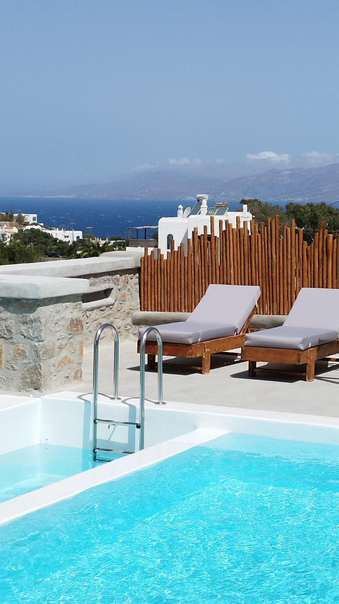 Sunset Views - George Villa Iv, With Private Pool Close To Town Mykonos Town Exterior photo