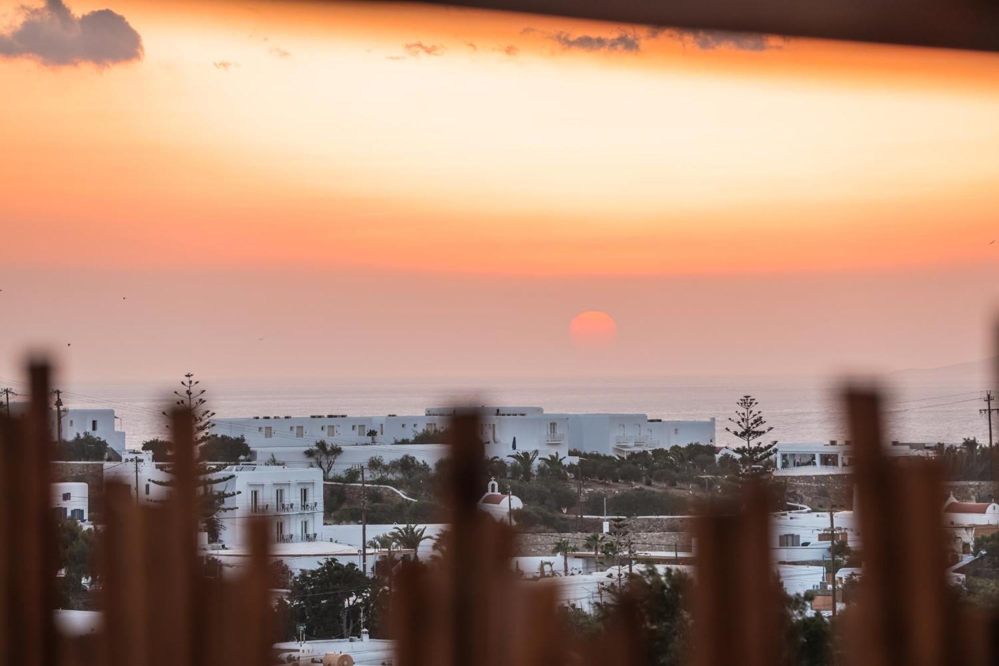 Sunset Views - George Villa Iv, With Private Pool Close To Town Mykonos Town Exterior photo