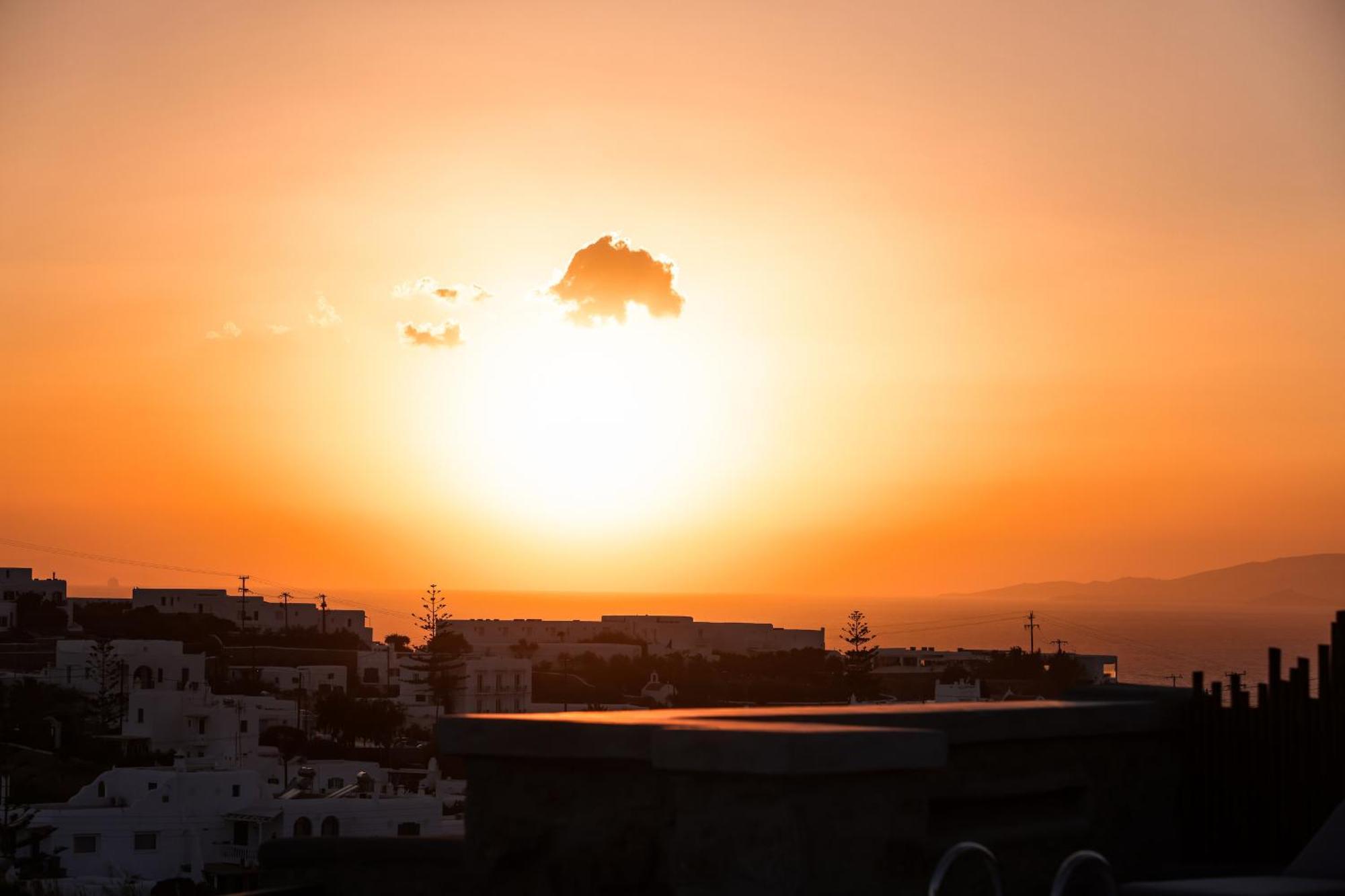 Sunset Views - George Villa Iv, With Private Pool Close To Town Mykonos Town Exterior photo