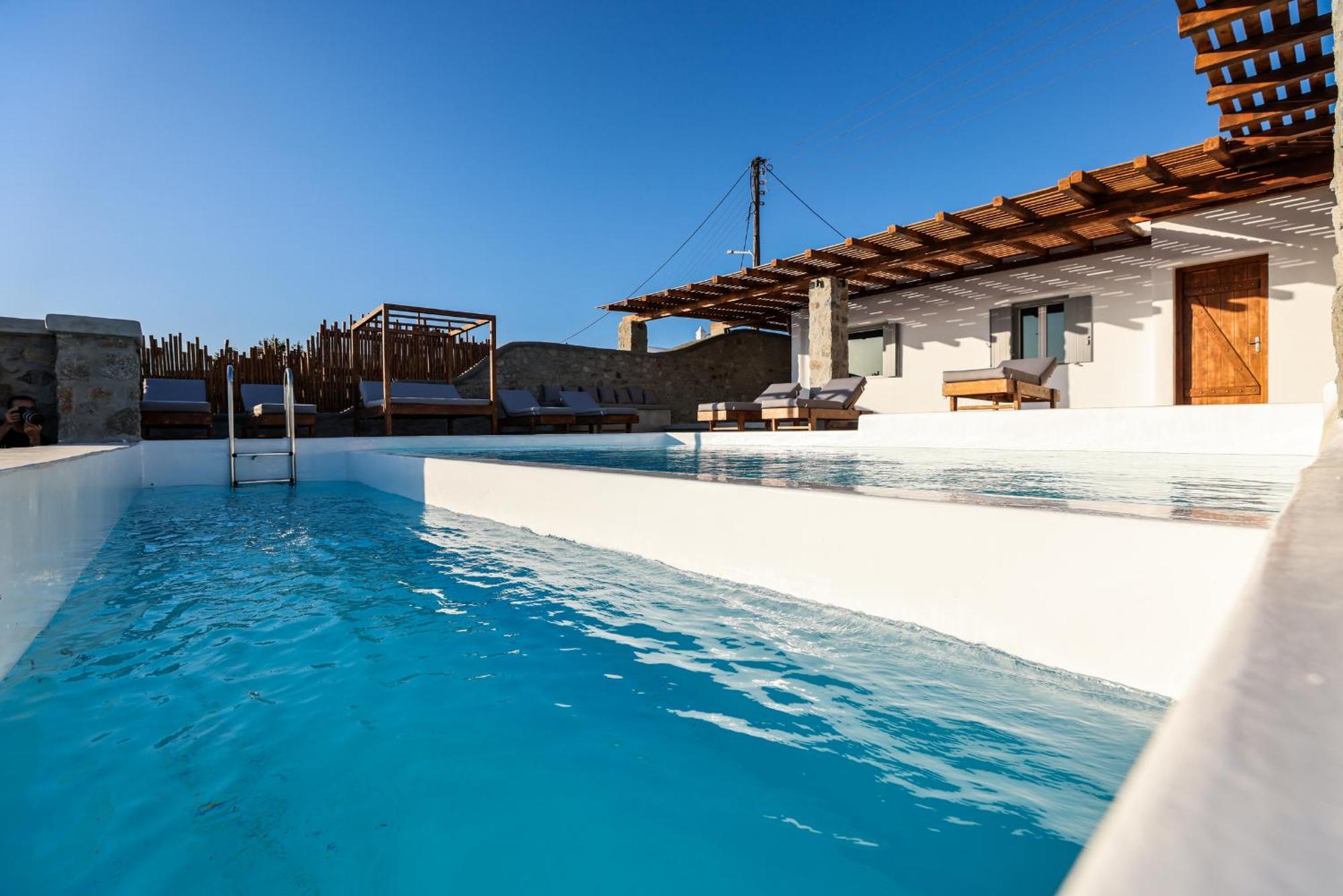 Sunset Views - George Villa Iv, With Private Pool Close To Town Mykonos Town Exterior photo