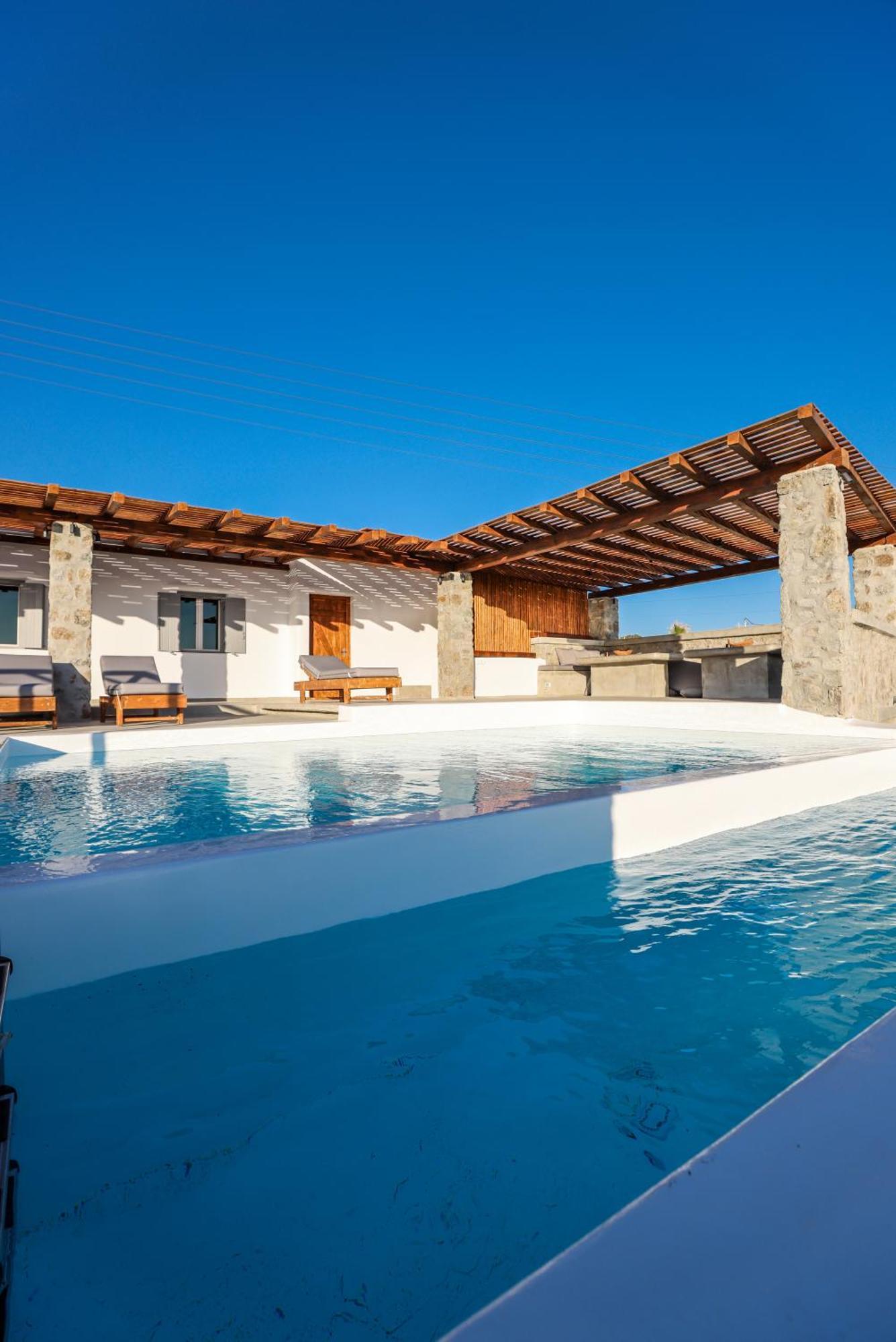 Sunset Views - George Villa Iv, With Private Pool Close To Town Mykonos Town Exterior photo