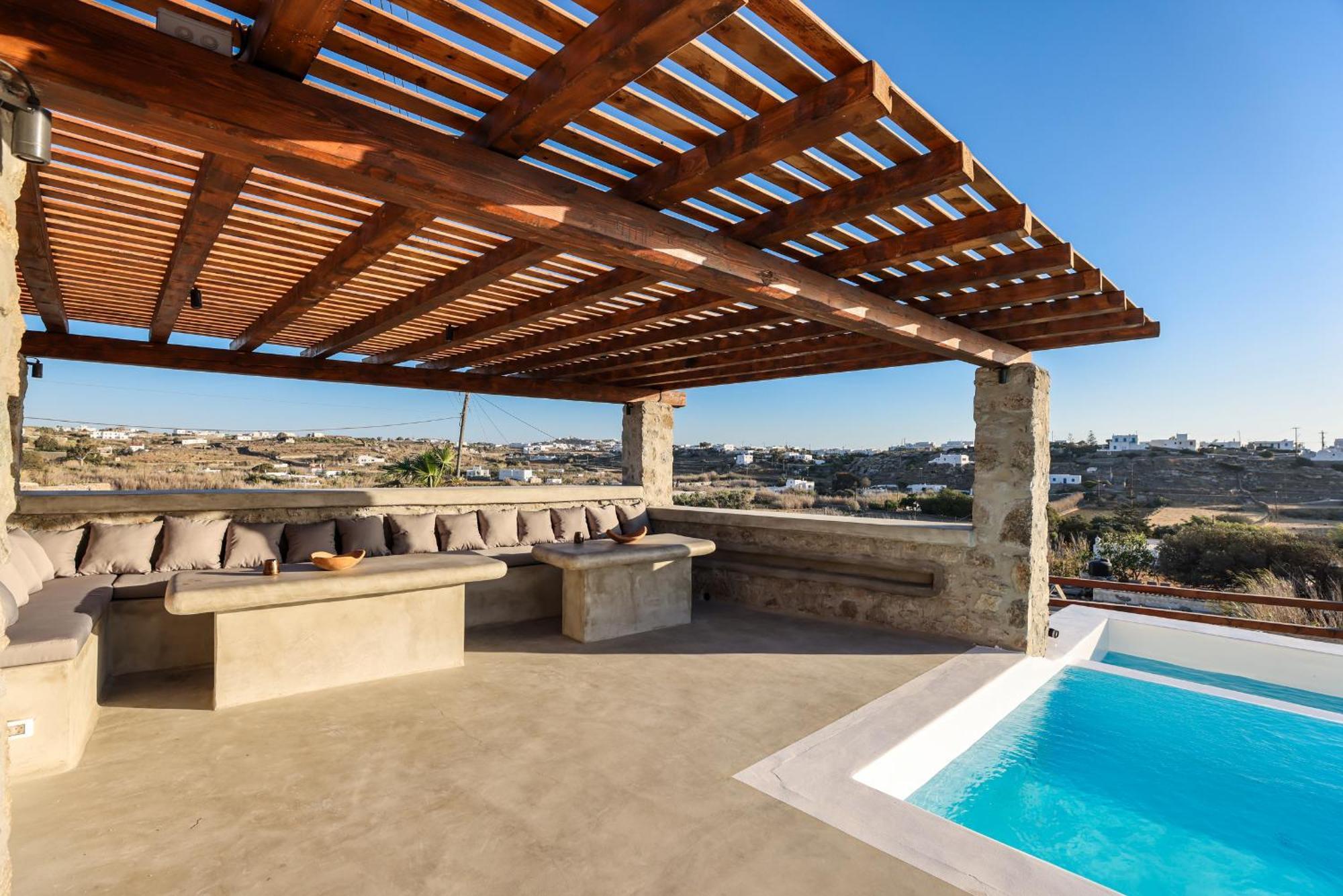 Sunset Views - George Villa Iv, With Private Pool Close To Town Mykonos Town Exterior photo